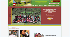 Desktop Screenshot of nepalseeds.org